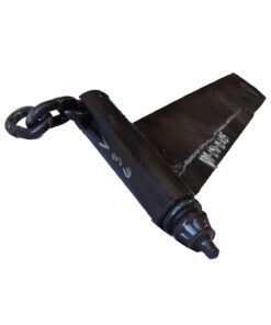 Detail image of the V1P-030-12-625 feed blade compatible to Vermeer